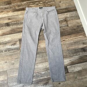 Men’s brushed light grey jeans